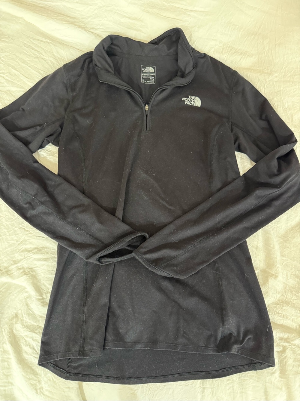The North Face Women's Black Quarter-Zip Fleece Pullover